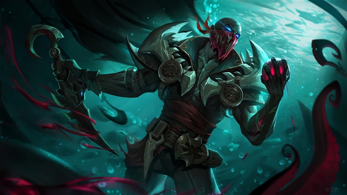 Pyke from League of Legends 4K