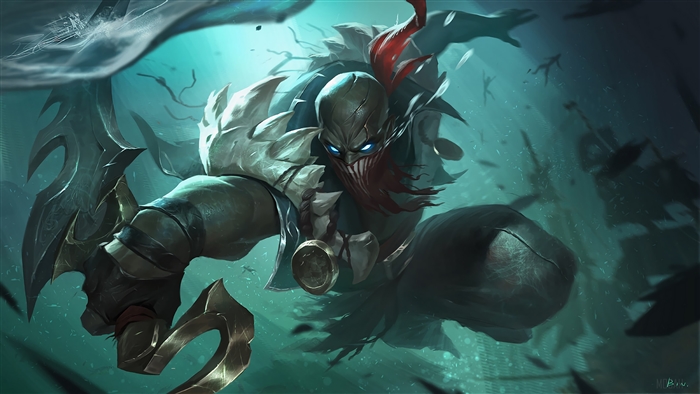 Pyke from League of Legends 4K