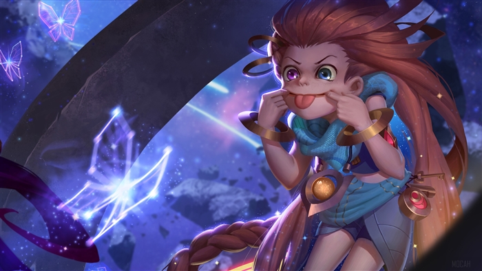 Zoe from League of Legends 4K