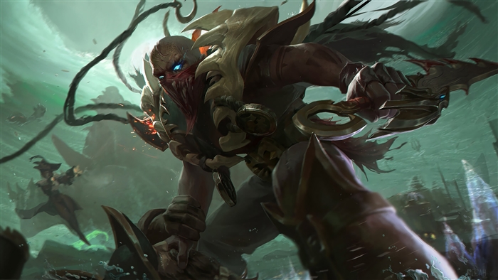 Pyke from League of Legends 4K