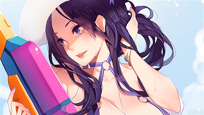 Pool Party Caitlyn from League of Legends 4K