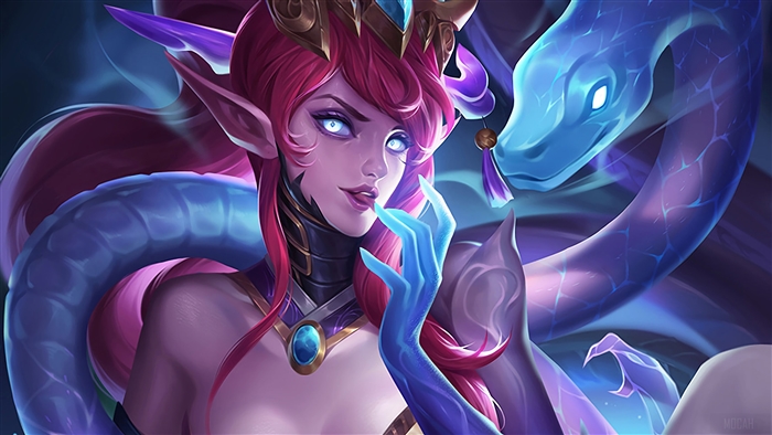 Lunar Wraith Caitlyn from League of Legends 4K