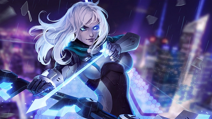 Ashe from League of Legends 4K