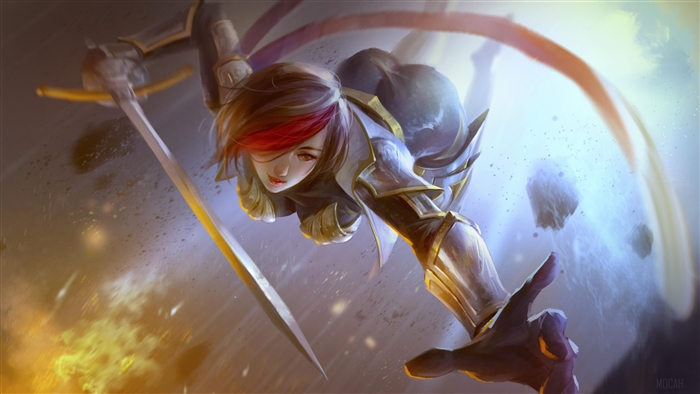Fiora from League of Legends in 4K