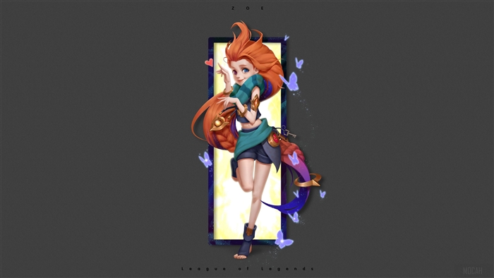 Zoe from League of Legends 4K