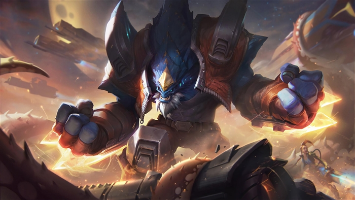 Odyssey Malphite from League of Legends 4K