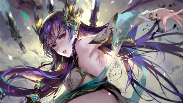 Divine Sword Irelia from League of Legends 4K