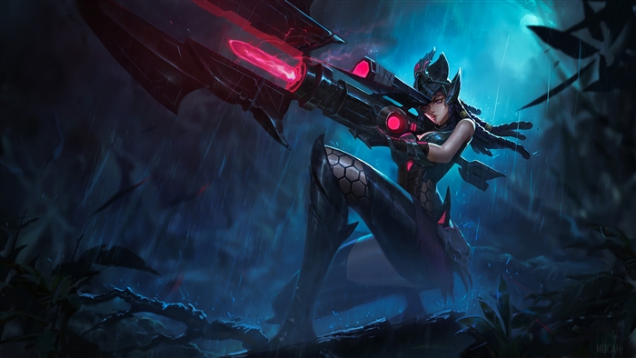 Headhunter Caitlyn from League of Legends 4K