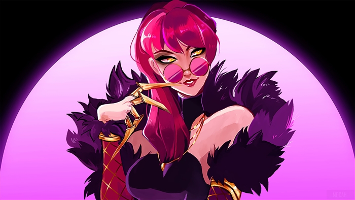 K/DA Evelynn from League of Legends 4K