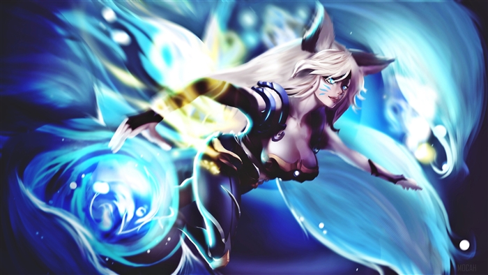Ahri from League of Legends 4K
