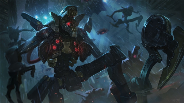 Praetorian Fiddlesticks from League of Legends 4K