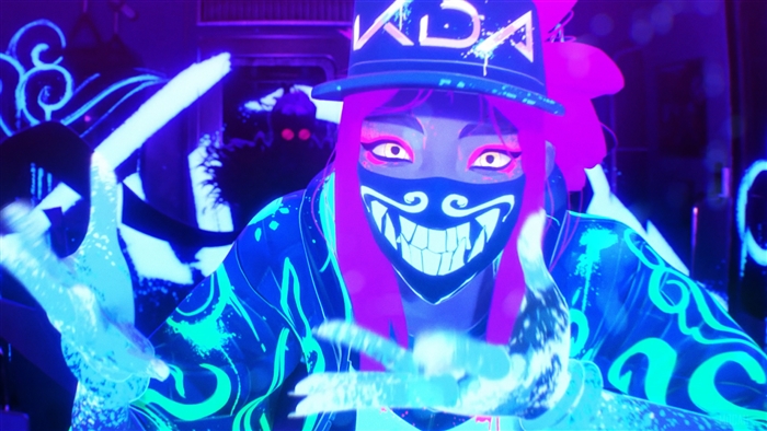 K/DA Akali from League of Legends 4K