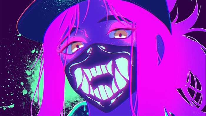 K/DA Akali from League of Legends 4K