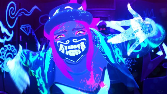 K/DA Akali from League of Legends 4K