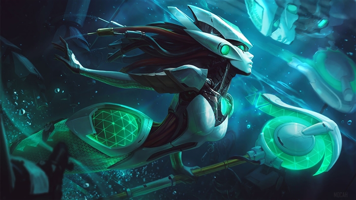 Program Nami from League of Legends 4K