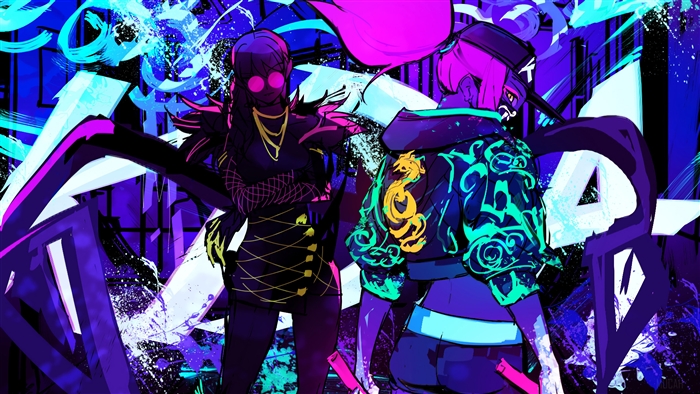 K/DA Akali and Evelynn from League of Legends 4K