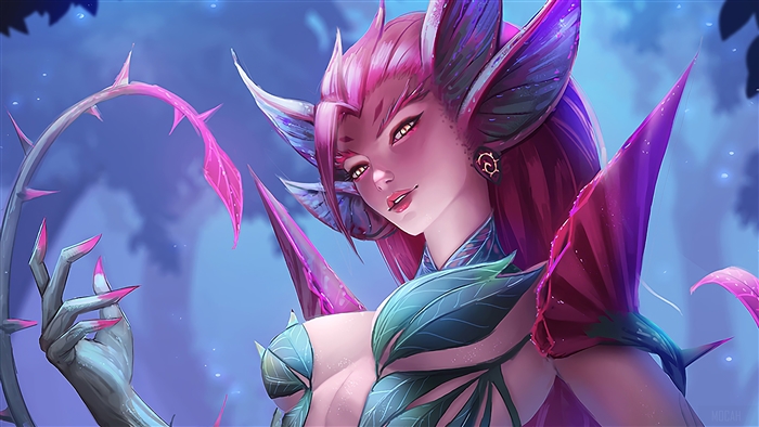 Zyra from League of Legends 4K