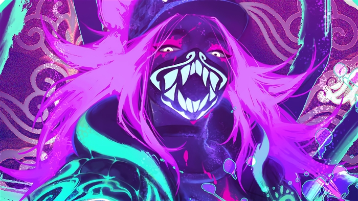 K/DA Akali from League of Legends 4K