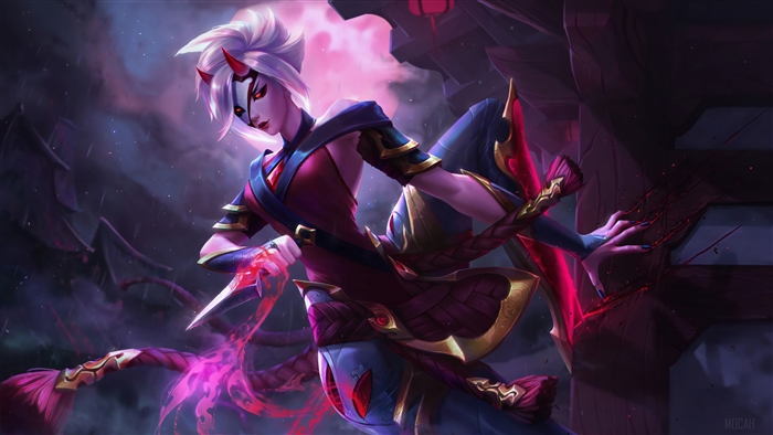 Blood Moon Camille from League of Legends 4K