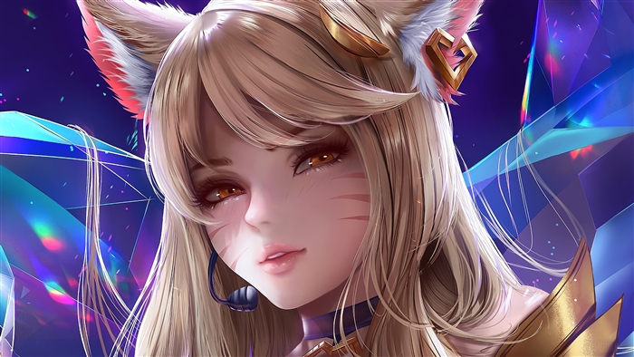 K/DA Ahri from League of Legends 4K
