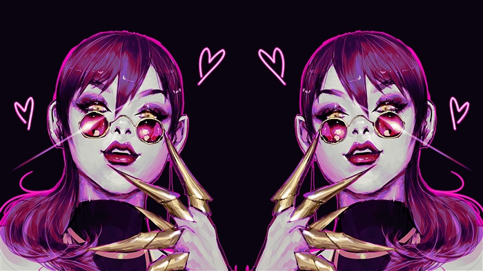 K/DA Evelynn from League of Legends 4K