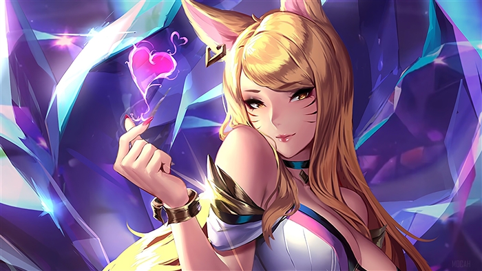 K/DA Ahri from League of Legends 4K