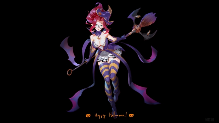Bewitching Janna from League of Legends 4K