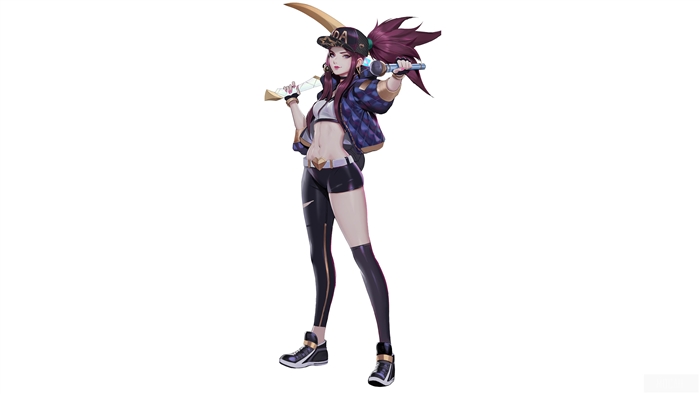 K/DA Akali from League of Legends 4K