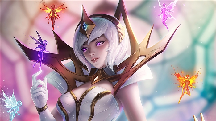 Elementalist Lux from League of Legends 4K