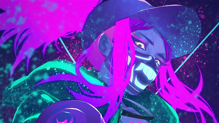 K/DA Akali from League of Legends 4K