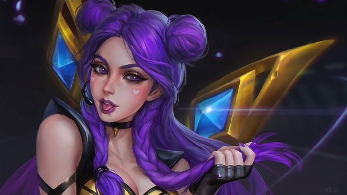 K/DA Kai'Sa from League of Legends 4K