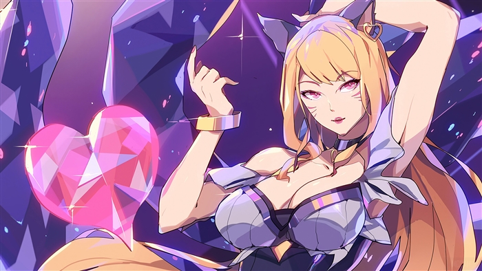 K/DA Ahri from League of Legends 4K
