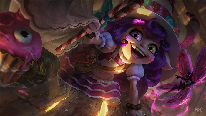 Bittersweet Lulu from League of Legends 4K