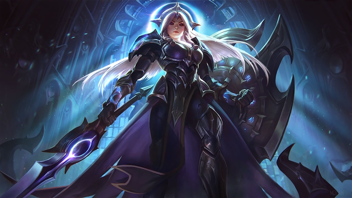 Lunar Eclipse Leona from League of Legends 4K