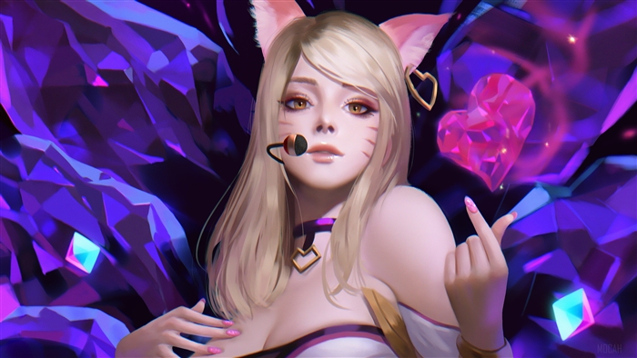 K/DA Ahri from League of Legends POP/STARS 4K