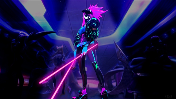 K/DA Akali from League of Legends 4K