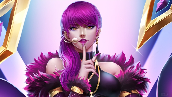 Evelynn from League of Legends K/DA POP/STAR 4K