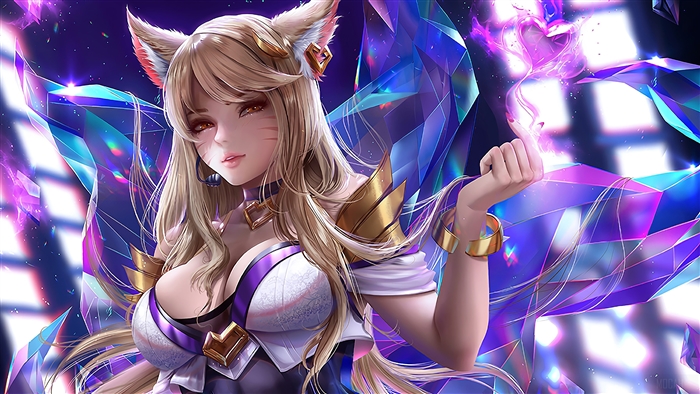 K/DA Ahri from League of Legends 4K