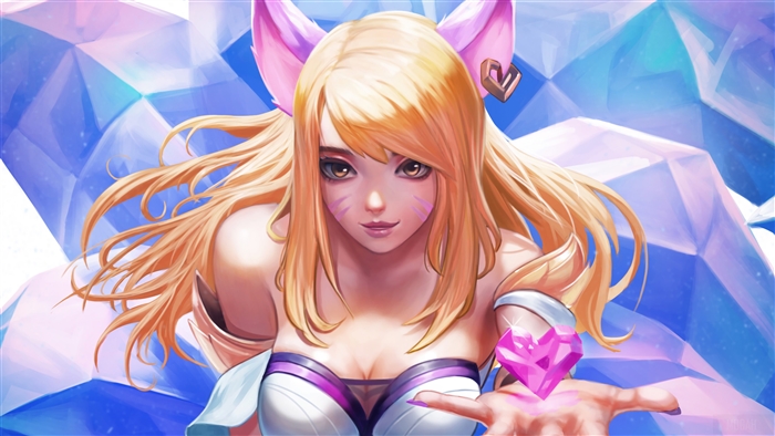 K/DA Ahri from League of Legends 4K