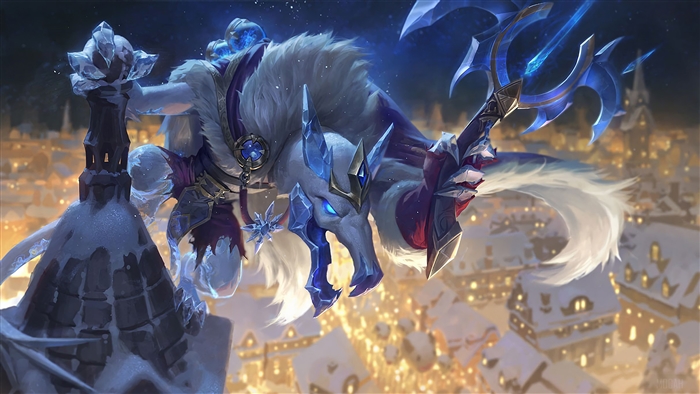 Ice King Twitch from League of Legends 4K