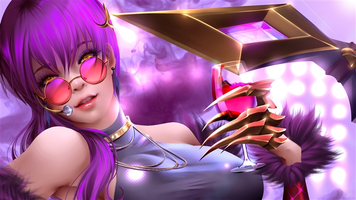 Evelynn K/DA Popstar from League of Legends 4K