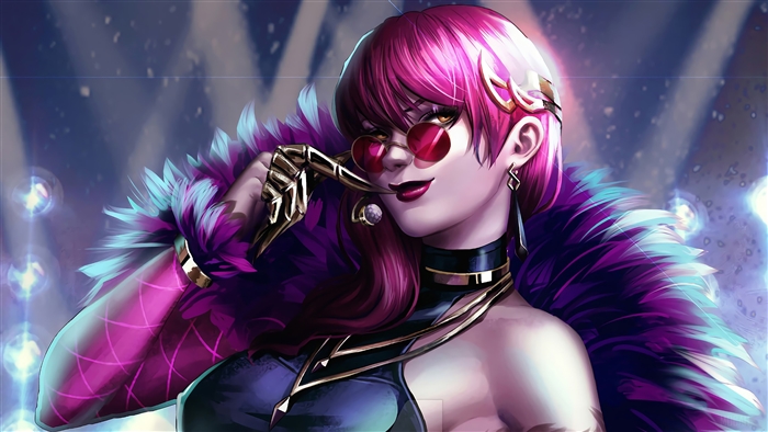 Evelynn K/DA Popstar from League of Legends 4K
