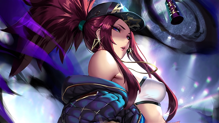 Akali K/DA from League of Legends 4K