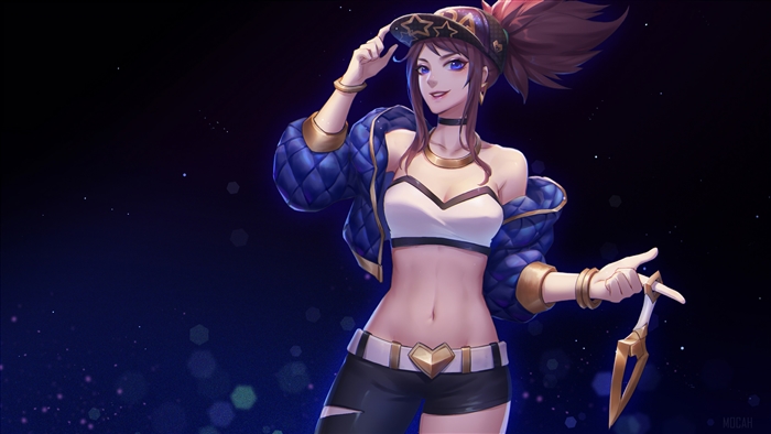 K/DA Akali from League of Legends 4K