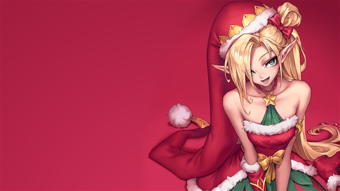 Ambitious Elf Jinx from League of Legends 4K