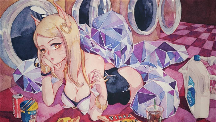 K/DA Ahri from League of Legends 4K