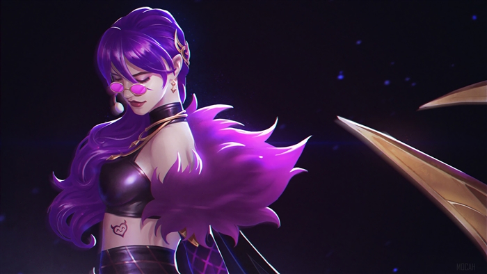 K/DA Evelynn from League of Legends 4K