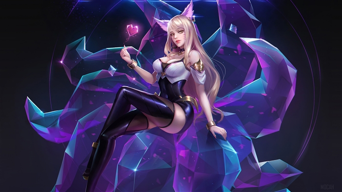 K/DA Ahri from League of Legends 4K