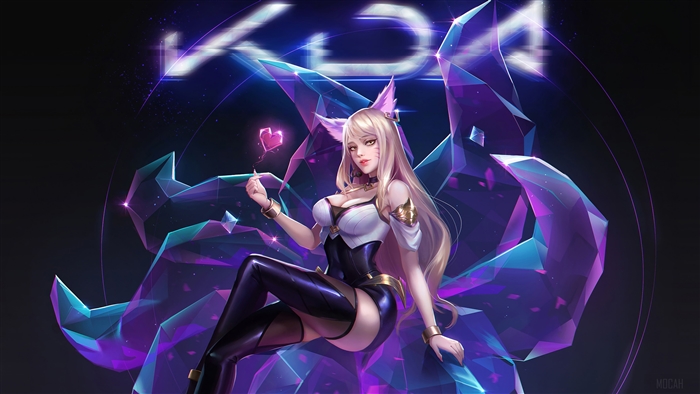 K/DA Ahri from League of Legends 4K