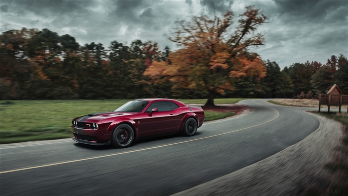 2019 Dodge Challenger SRT Hellcat Widebody 4K
